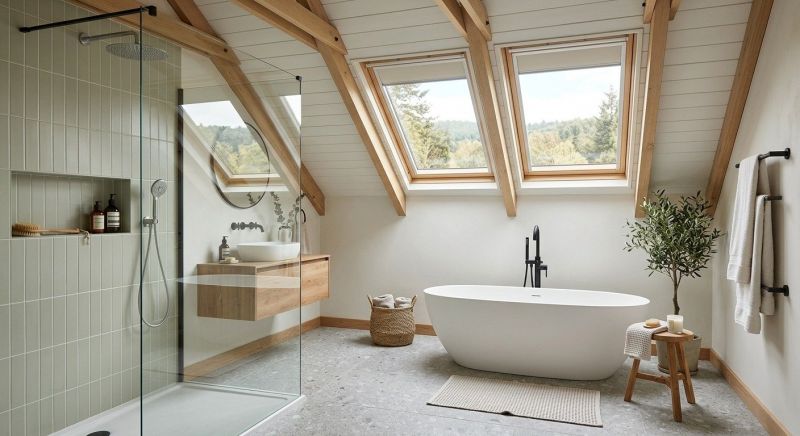 Attic Bathroom Remodeling in Gambrills, MD